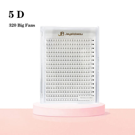 JB Jeyelabeau 6D 10D 20D 30D Premade Volume Lashes Soft Big Fans Individual Faux Mink Russian Eyelashes Extensions Makeup Tools