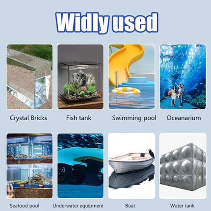 Underwater Bonding Sealant/Leak Repair Adhesive For Bathtub Aquarium Pool/Home Use Waterproof Sealing Agent/Family Universal
