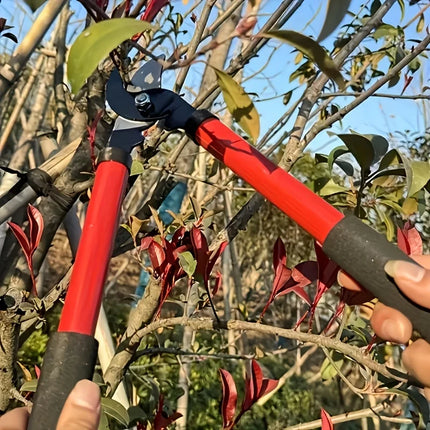 Heavy-Duty Pruning Shears – Sharp Blades, Labor-Saving Grip, Ideal for Coarse Branches, Fruit Stems & Daily Garden Trimming.