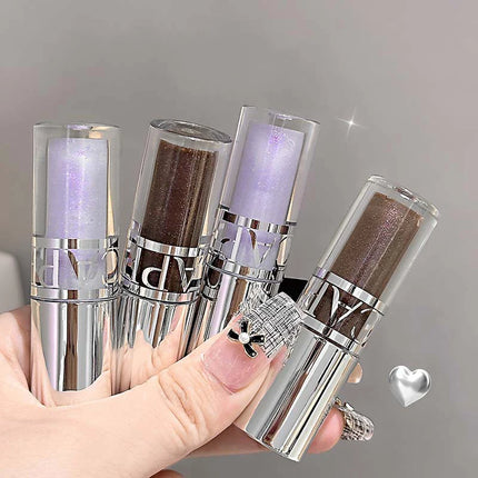 Cappuvini Peach Jelly Water Light Glass Gloss Lip Gloss Lasting Non-stick Waterproof Lip Plumping Moisturizing Lipgloss Makeup