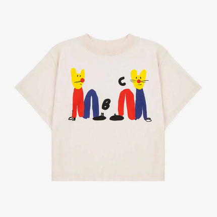 Kids T-shirt BC Boys Girls Pure Cotton Short-sleeved Tops T Shirt for Kids Boy 10 Years