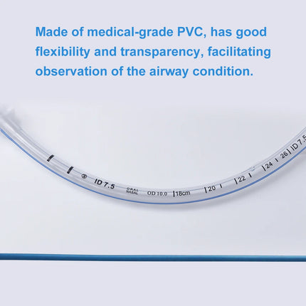Disposable Sterile PVC Endotracheal Tube 2.5mm-13mm Size With Cuffed High Volume Low Pressure Cuff X-Ray Visible Line