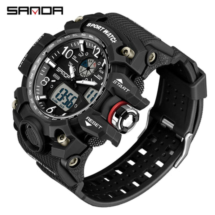 SANDA Brand G- Style Military Watch Men Digital Shock Sports Watches For Man Waterproof Electronic Wristwatch Mens Relogios 3169