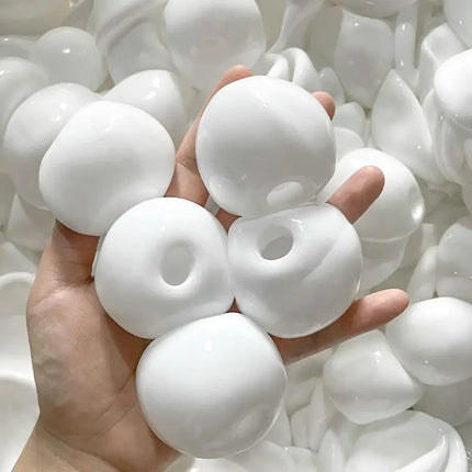 Handmade Empty Water Ball Skin Shell 4CM 5CM 6CM Stress Relief Refillable Substitute Squeeze Ball Toy for Desk Home Use