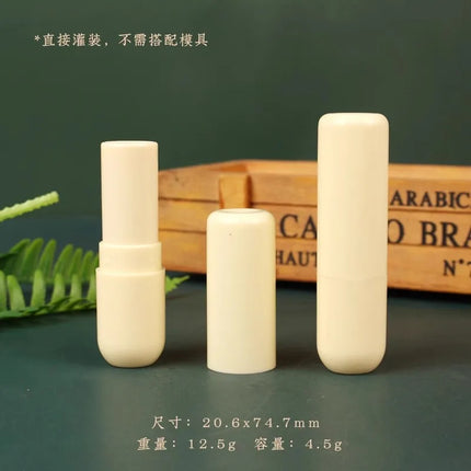 10-100pcs Direct Filling Lipstick Tubes Lip Balm Bottle For Kids DIY Empty Cosmetic Container Lip Gloss Travel Makeup Packaging