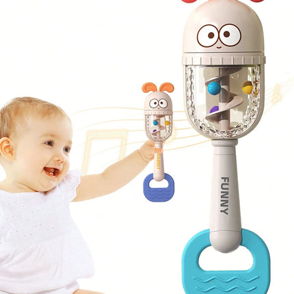 Baby Rattle Toys Teether Hand Bells Mobile Infant Stop Weep Tear Rattles Early Educational Toy for Newborn cute animals Gifts