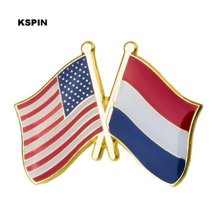 Netherlands Flag Badge Brooch Natinal Lapel Pins Flag Lapel Pins Country Flag Badge