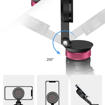Ulanzi MT-84 Smartphone Tripod Quick Release Magnetic Support Magsafe Case Phone Come With Bluetooth Controler For iPhone 15  14