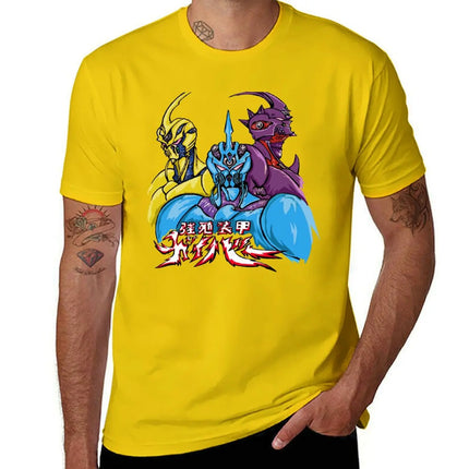 Bio Booster Armor Guyver 1, 2 & 3 T-Shirt Black Heavyweight Customized T-Shirts for Men Pack