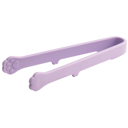 1Pc Creative Japanese Cat Paw Shape Silicone Mini Snack Food Tongs Non-slip Handles BBQ Bread Ice Cube Clip Kitchen Accessories