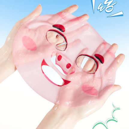 5pcs SADOER Animal Pattern Masks Face Mask Moisturizing Anti Wrinkles Anti-Aging Whitening Facial Masks Skin Care Novel Products