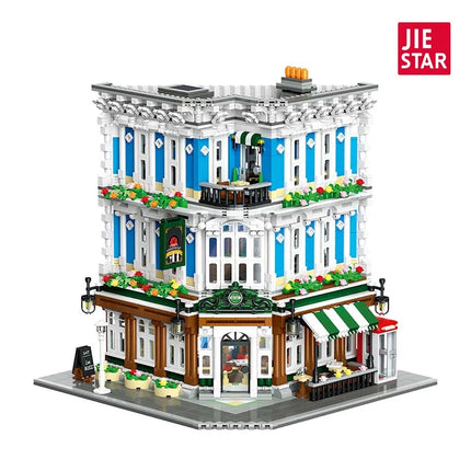 2897Pcs Street View Model MOC Building Blocks Music Club Bricks Children Puzzle DIY Assembly Birthday Christmas Festival Gift