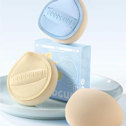 Marshmallow Air Cushion Puff Liquid Powder Foundation Applicator Wet Dry Dual Use Vegan Latex Free Makeup Sponge for Flawless
