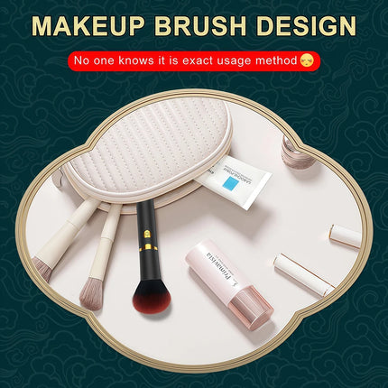 Makeup Brush Vibrator for Women G Spot Vagina Massager Dildo Powerful Clitoris Nipple Stimulator Masturbator Sex Toys for Adult