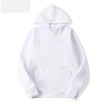 2025 unisex hooded sweatshirt men's solid color sweatshirt men's and women's long sleeved plug-in pocket pullover