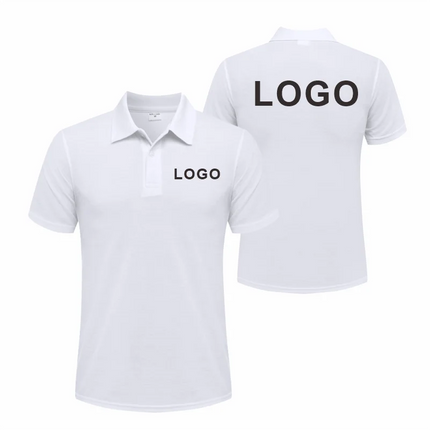 Summer Casual Breathable Polo Shirts Company Logo Custom Print Embroidery Personalized Design Men And Women Short-Sleeved Tops