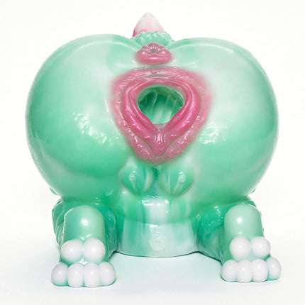 SHAZ 2.1kg Heavy Masturbation Cup, Medical-grade Liquid Silicone, Two Channel Onahole Stroker Male Masturbator Adult Toy for Men