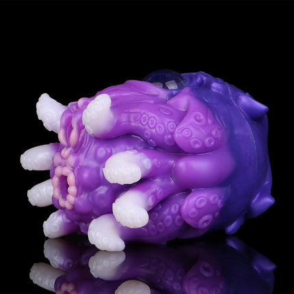 FAAK Silicone Purple Pocket Pussy Fantasy Male Masturbator Sex Toys For Men Butt Stroker Ass with Tight Viginal and Anal Chanel