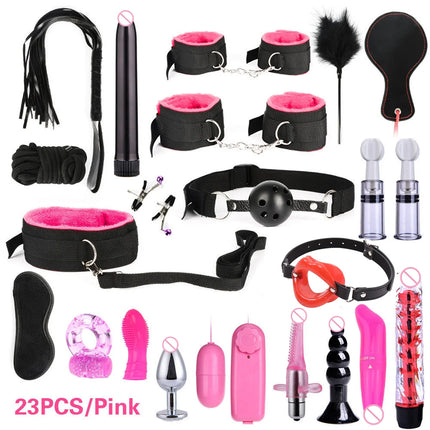 Sex toys for women BDSM sexual couples kit Adult Sexy Toys sexyshop erotic accessories handcuffs for session Anal plug sex game