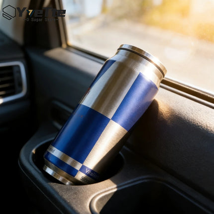 500ML Termos Beer Cup 304 Stainless Steel Car Thermos Cola Can Laser Printing Botella De Acero Inoxidable Ninos Garrafa Termica