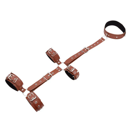 Sex Fetishs Toys Handcuff Wrist Ankle Cuffs Kit Flirting Sexual Toys Adult Products Adult Game For Couples Exotic Accessories
