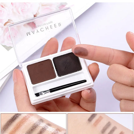 Lazy Eyebrow Powder Palette Kit 3D Thrush Natural Eyebrow Enhancers High Color Rendering Waterproof Lasting Eyes Makeup Cosmetic