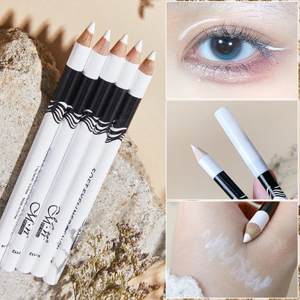 1~10PCS New White Eyeliner Makeup Lasting Smooth Easy To Wear Eyes Brightener Waterproof Fashion Eyes Liner Pencils Eye Makeup