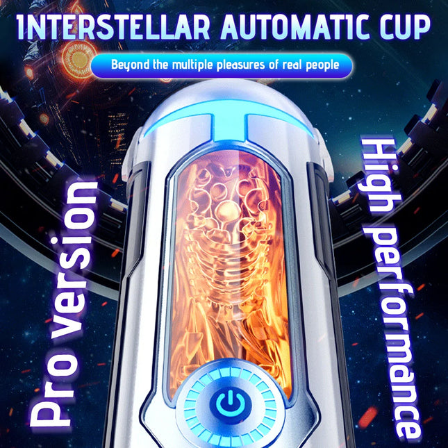 Automatic Male Masturbator Cup Pocket Pussy Deep Throat Oral Sex Blowjob Machine Vibration Contraction Penis Stimulator Sex Toys