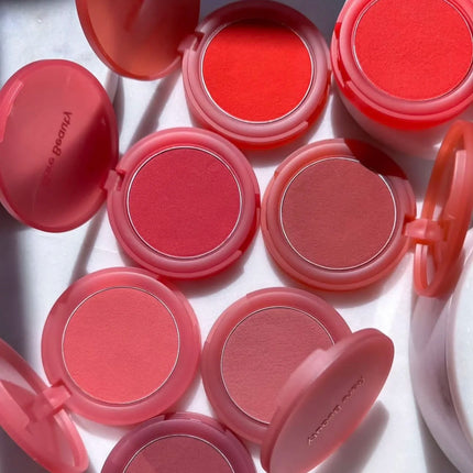 Rare Beauty Soft Pinch Matte Bouncy Elastic Blush Moisturizing Lasting HOPE HAPPY ALIVE GRATEFUL Monochrome Rouge Blush Plate