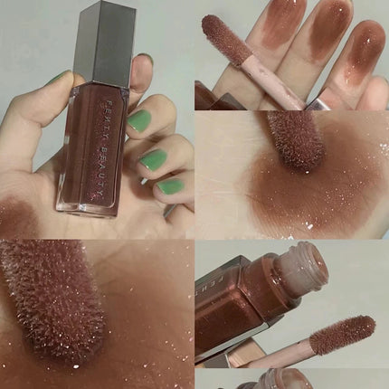 Fenty Beauty Two-Color Highlighter Glossy Face Palette Natural Contouring Stick Face Shimmering Diamond High Gloss Fine Powder
