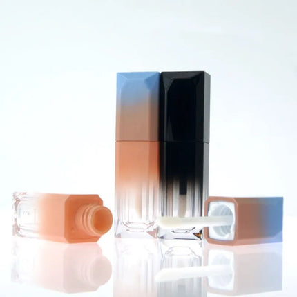 10/20/50/100pcs 5ml Plastic Lip Gloss Tube Lip Balm Refill Bottle Liquid Lipstick Tube With Brush Beauty Container DN2309031