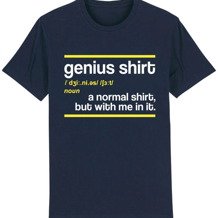 Funny Genius Shirt A Normal Shirt But with Me in It Meme T Shirt Women's Men Gif Tee Streetwear Casual Unisex Short Sleeve Top