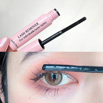 Non-Irritating Eyelash Glue Remover Gentle Eye Makeup Dissolver for Fake Eyelashes Mascara Quick Removal Gel Hypoallergenic
