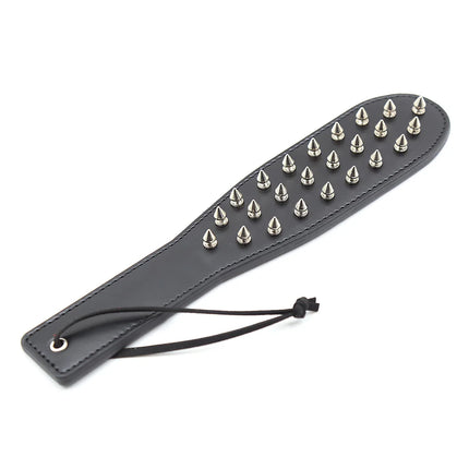 Studded PU Leather Spanking Paddle BDSM Bondage Slapper Fetish Adult Sex Toys for Couples Women Men Roleplay Slave Gear