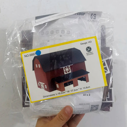 1:87 Scale Model Dwelling House Kit Model Stadium model, Budokan simulation building, Halloween Haunted House Ho Model Church