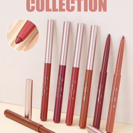 Matte Lip Liner, Three-Dimensional, Delicate and Smooth, a Must-Have for Beginners, Non-Stick, Outlines the Lip Shape, Delicate, Waterproof, Easy to Apply, Versatile for Daily Use