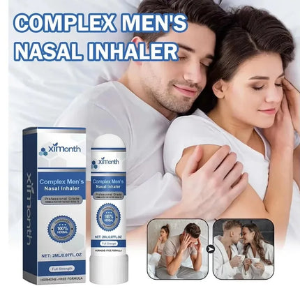 2026 New Men Energy Enhancer Nasal Inhaler Promote Energizing Level Boost Endurance Refreshing Awakening Brain Soothe Fatigue