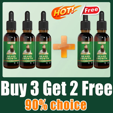 Beard growth essence. It helps your beard grow quickly, and is a must-have for mature men. It makes you look more manly and is e