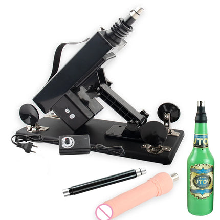 FREDORCH Sex Machine for Woman Adjustable Masturbating Pumping with 3XLR Accessories Sex Gun Love Machine for Men Adult Toys