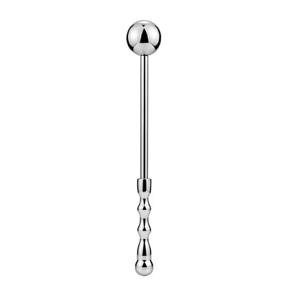 Metal hand-held ball anus plug, anal dilator anus toy, suitable for men and women, adult sex toy