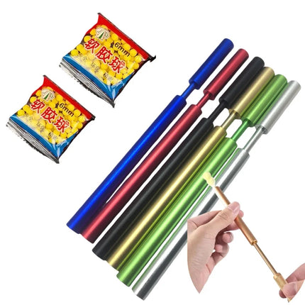 Aluminum Alloy Bamboo Barrel Gun Shooting Target for Pneumatics Darts Accessories Glock Air Soft Bullet Web Shooter With Web Fun