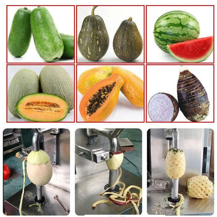 Kitchen Vegetable Processor  Watermelon Squash Peeling Machine Mango Eggplant Fruit Vegetable Melon Peeler Machine