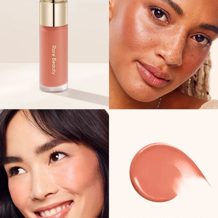 Rare Beauty Positive Light Liquid Luminizer Highlight Contouring Liquid Blush Makeup Face Shimmer Shine High Lighter Lipstick