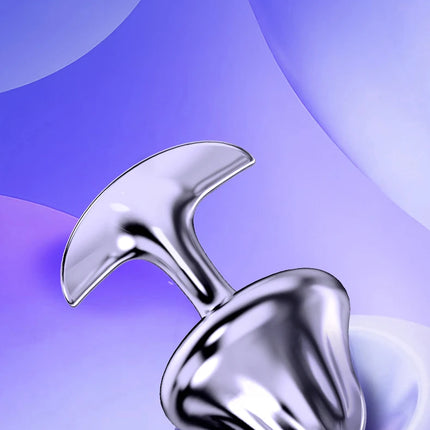 1Pcs,Anchor shaped mushroom anal plug, three sizes, gem base anal plug, g-spot massage, sexual health, adult sex, sex toys