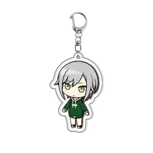 PJSK Kawaii Cute Anime Characters Acrylic Keychain Ornaments Girls Cartoon Backpack Charm Keyring Jewelry Accessories Gifts Toys