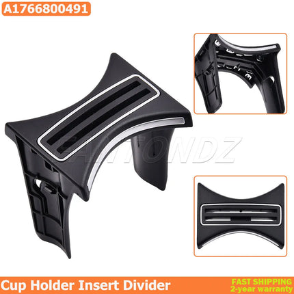 Car Interior Cup Holder Divider Insert For Mercedes Benz A CLA GLA Class W176 C117 X117 X156 Center Console Clip A1766800491