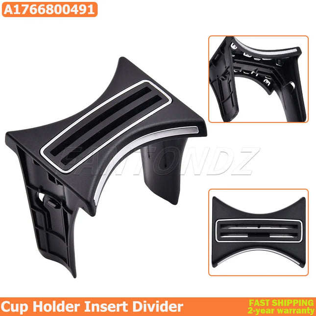 Car Interior Cup Holder Divider Insert For Mercedes Benz A CLA GLA Class W176 C117 X117 X156 Center Console Clip A1766800491