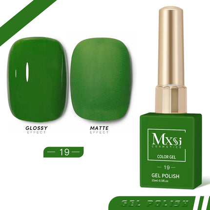 Mxsi Nails Polish 60 Colors Semi Permanent Nail Polish 15ml UV Lamp Nail Polish Hybrid Nail Art Salon Varnish Not Set