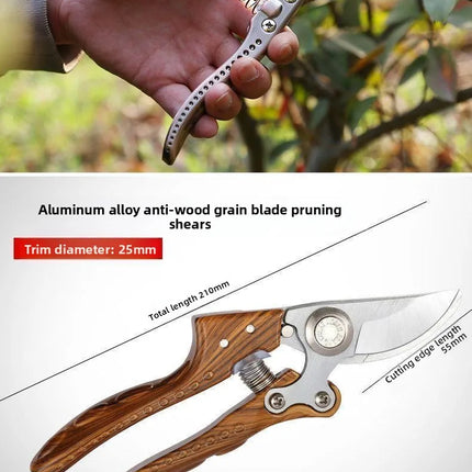 Imported From Japan, SK5 Steel Garden Large Special Pruning Shears, Strong Fruit Tree Shears, Thick Branch Flower Shears