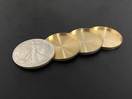 Exploded Walking Liberty Half Dollar by J.C Magie Close up Magic Tricks Coin Multiply Illusion Gimmick Magia Magicians Prop